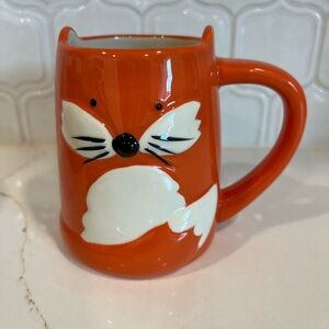 TAG Fox Mug 4 1/2” tall. Fun cup. Like new.